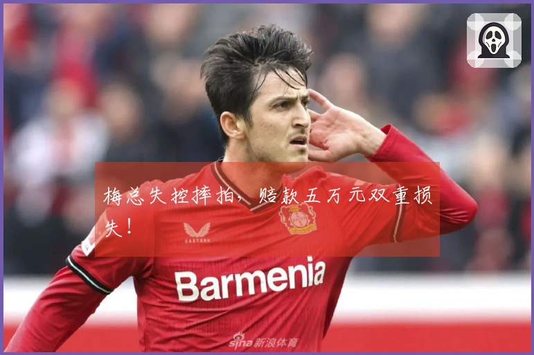 梅总失控摔拍，赔款五万元双重损失！